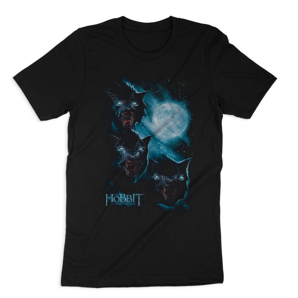 THE HOBBIT THREE WARG MOON SHORT SLEEVE T-SHIRT