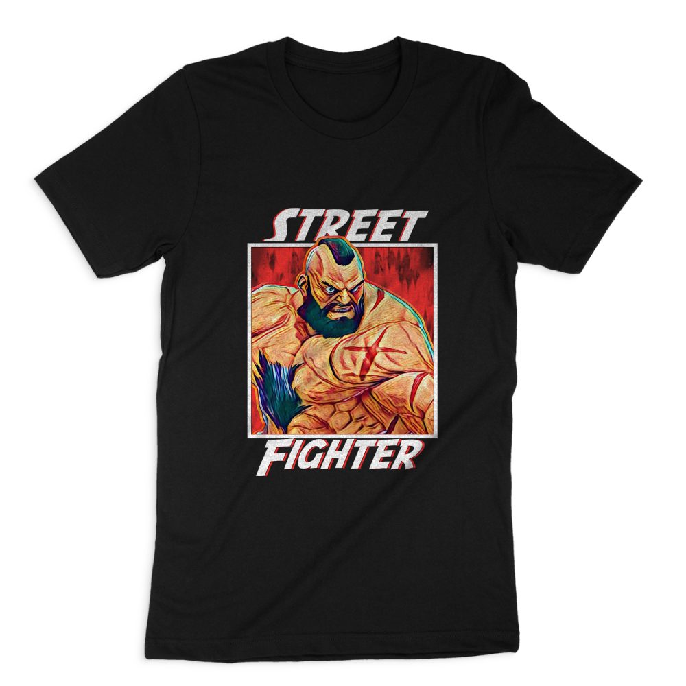 STREET FIGHTER – ZANGIEF SHORT SLEEVE T-SHIRRT