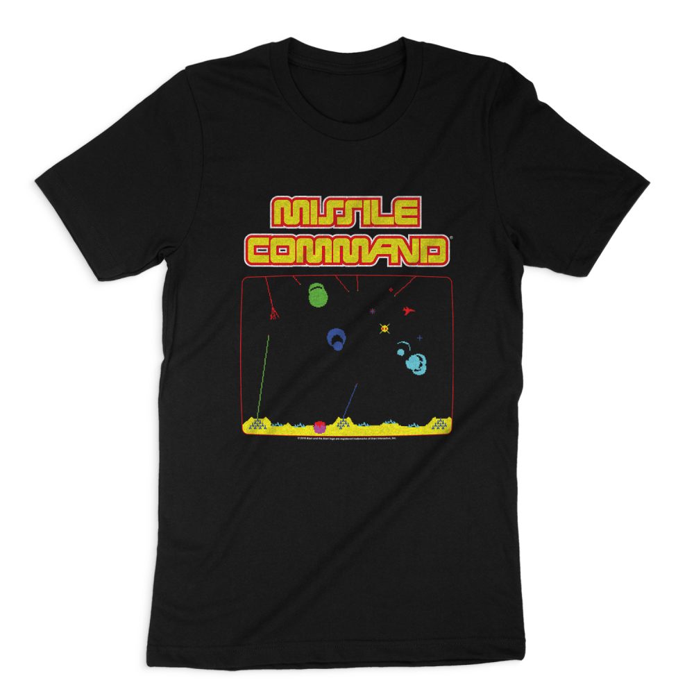 ATARI MISSLE SCREEN SHORT SLEEVE T-SHIRT