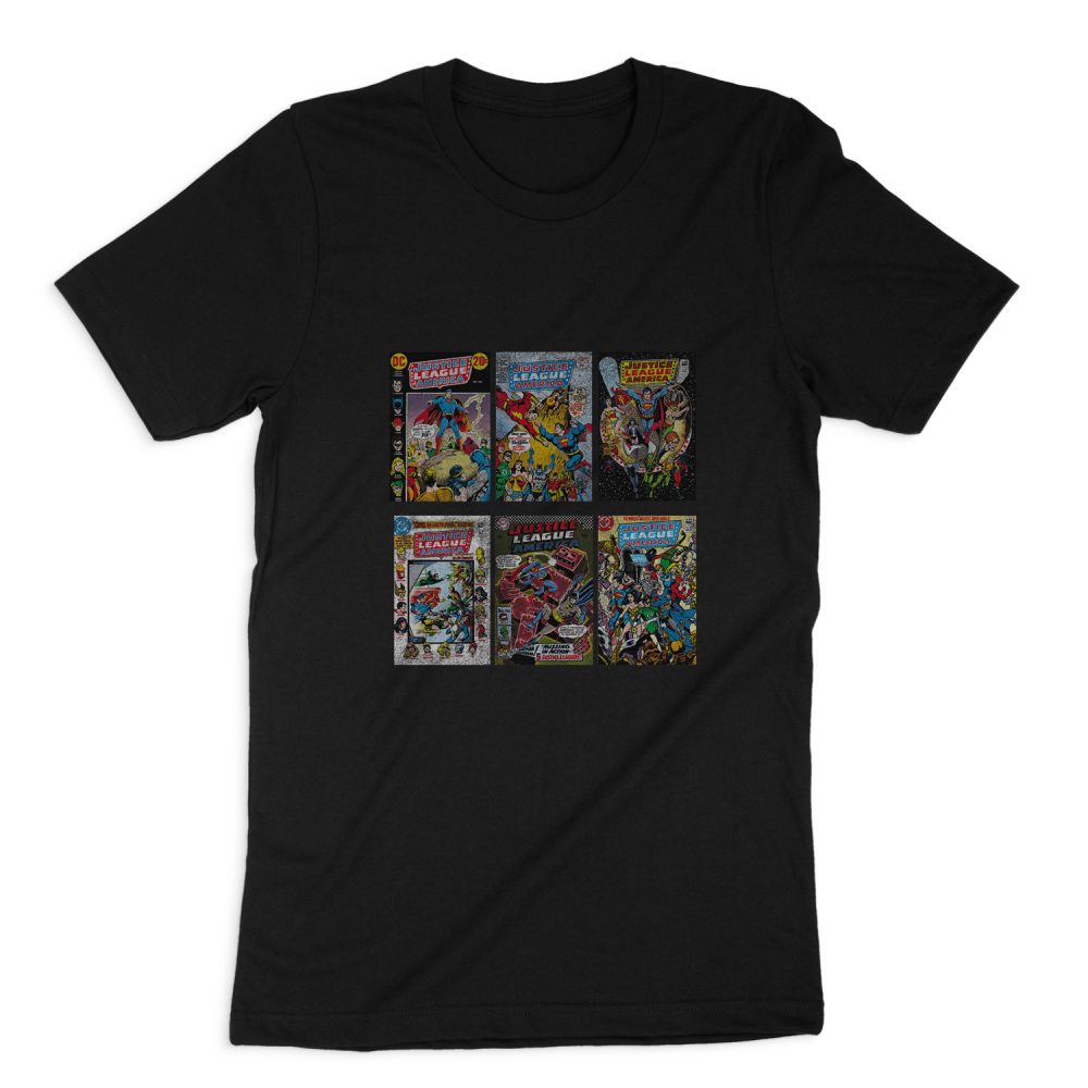 DC COMICS DCO COVERS SHORT SLEEVE T-SHIRT