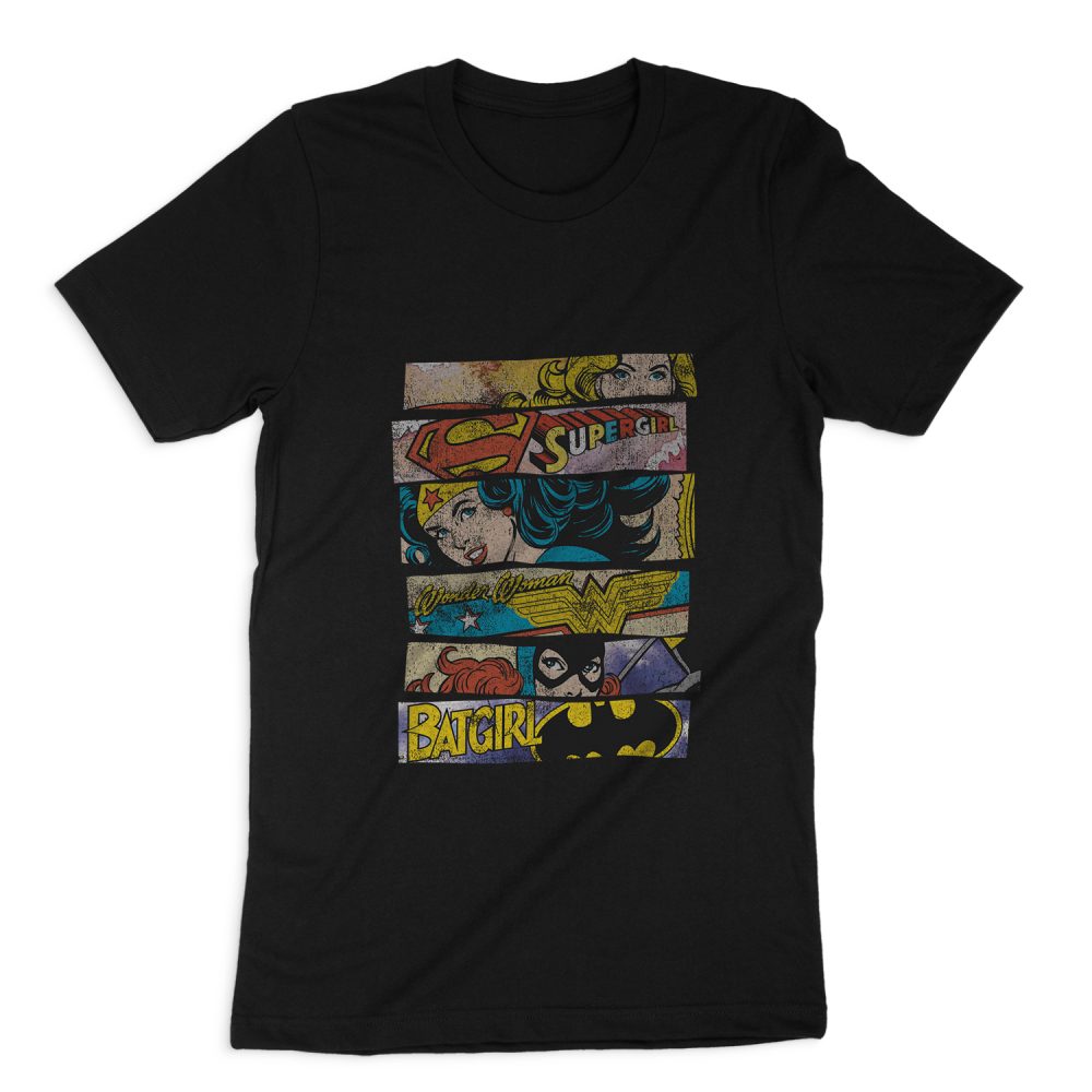 DC COMICS THREE OF A KIND SHORT SLEEVE T-SHIRT
