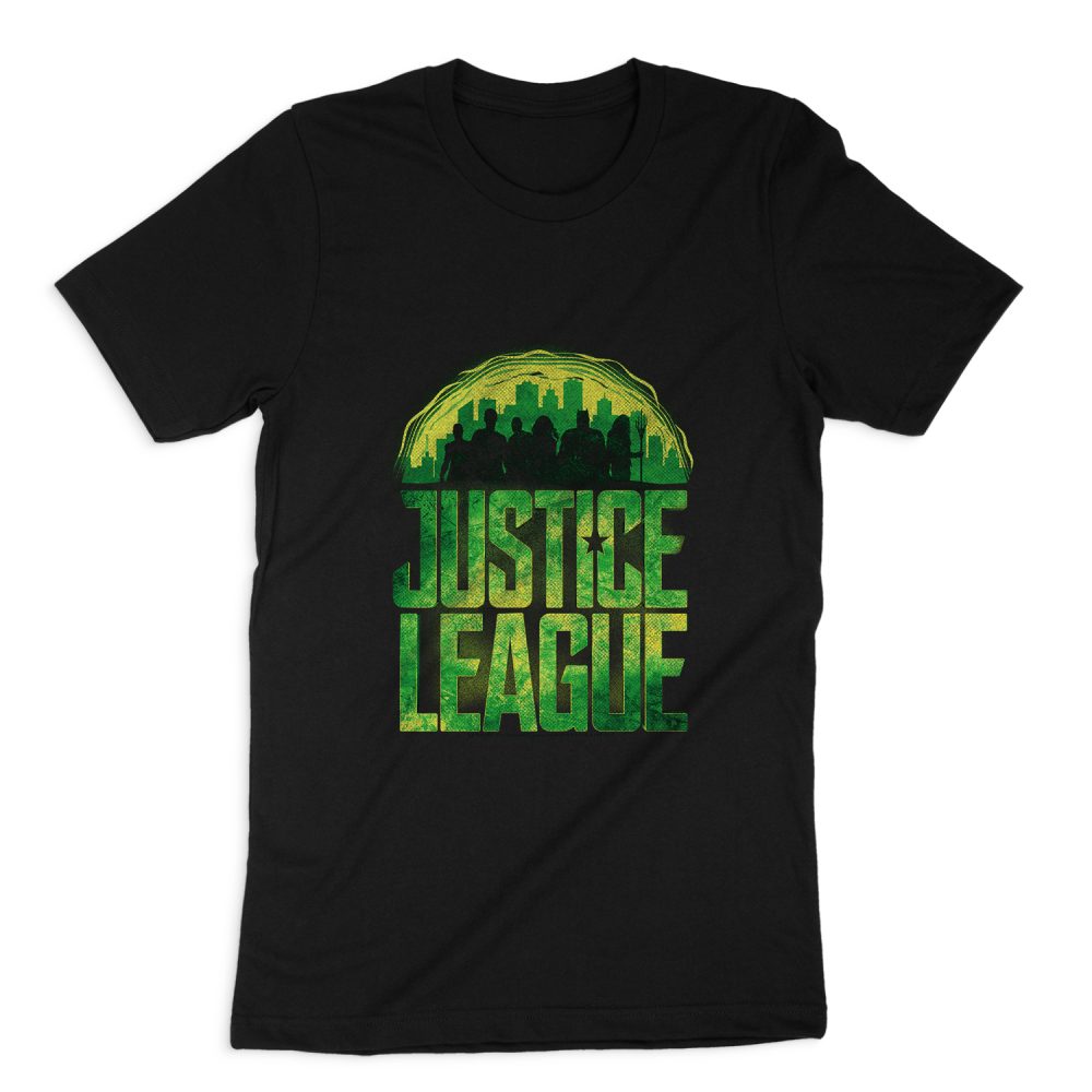 JUSTICE LEAGUE KRYPTONITE SHORT SLEEVE T-SHIRT