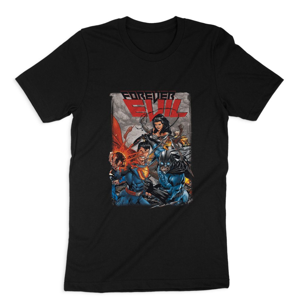 JUSTICE LEAGUE CRIME SYNDICATE SHORT SLEEVE T-SHIRT