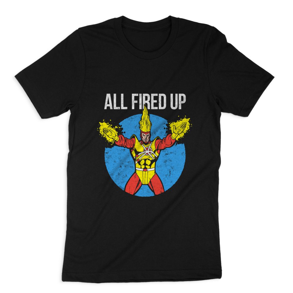 JUSTICE LEAGUE FIRESTORMS PARTY SHORT SLEEVE T-SHIRT