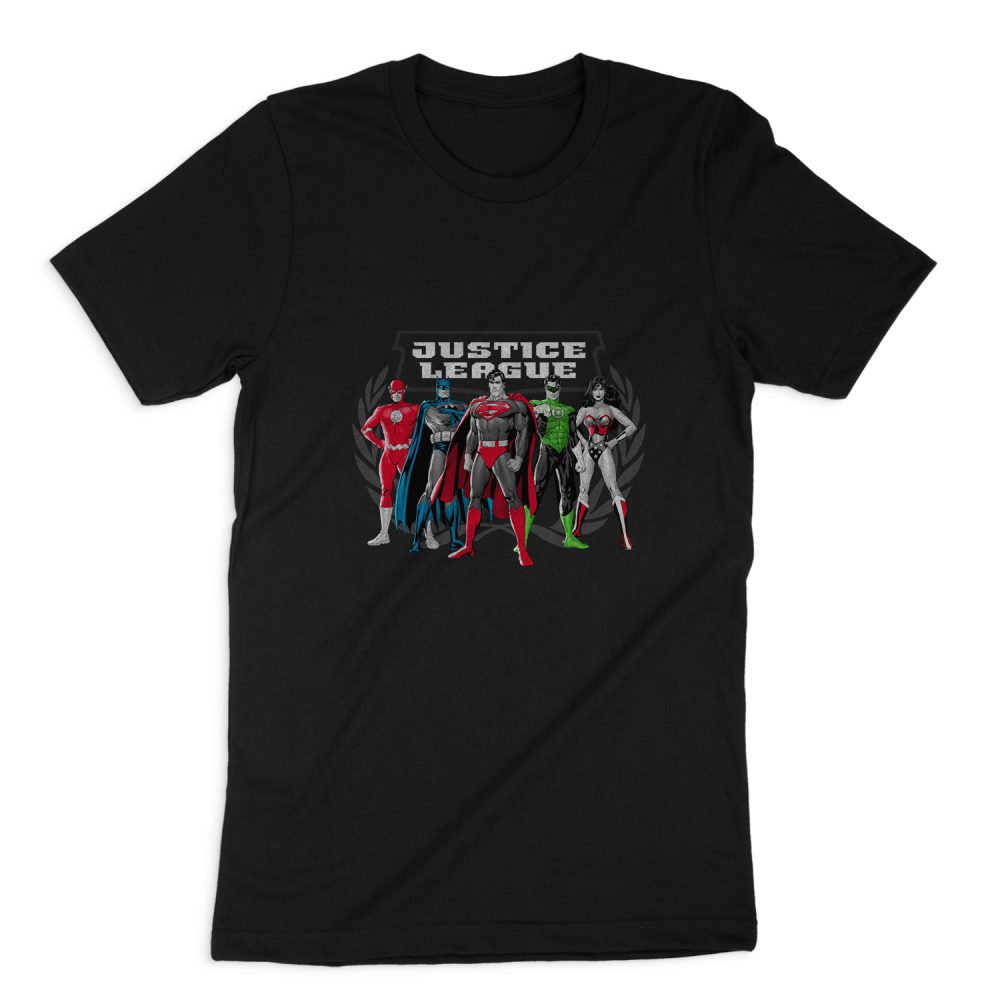 JUSTICE LEAGUE THE BIG FIVE SHORT SLEEVE T-SHIRT