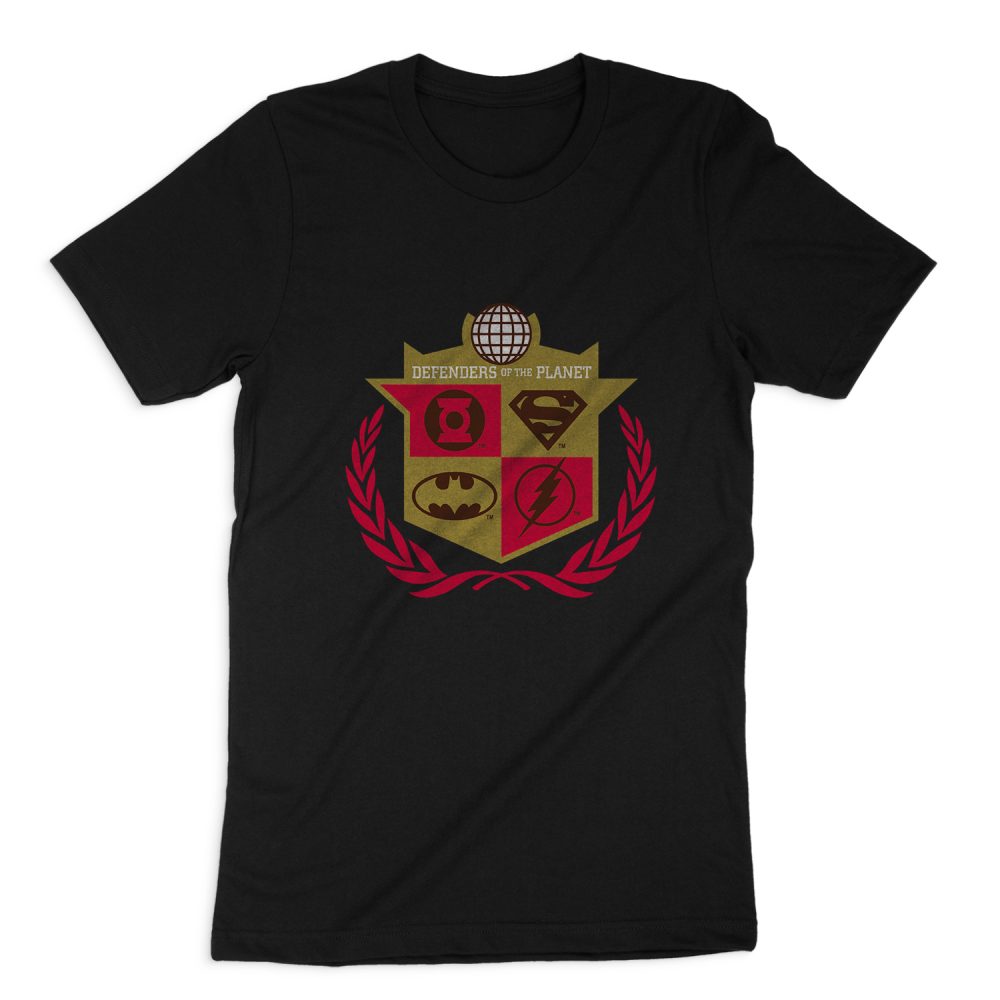 JUSTICE LEAGUE DEFENDERS SHORT SLEEVE T-SHIRT