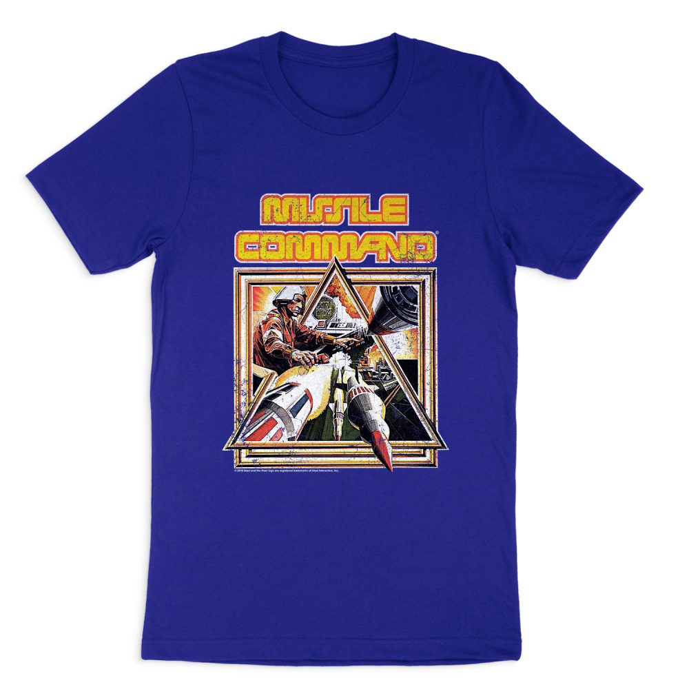 ATARI MISSLE COMMANDER SHORT SLEEVE T-SHIRT