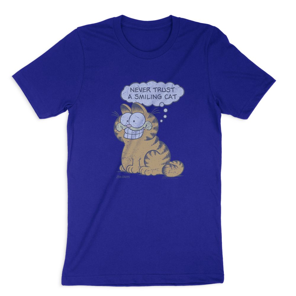 GARFIELD SMILING CAT SHORT SLEEVE T-SHIRT