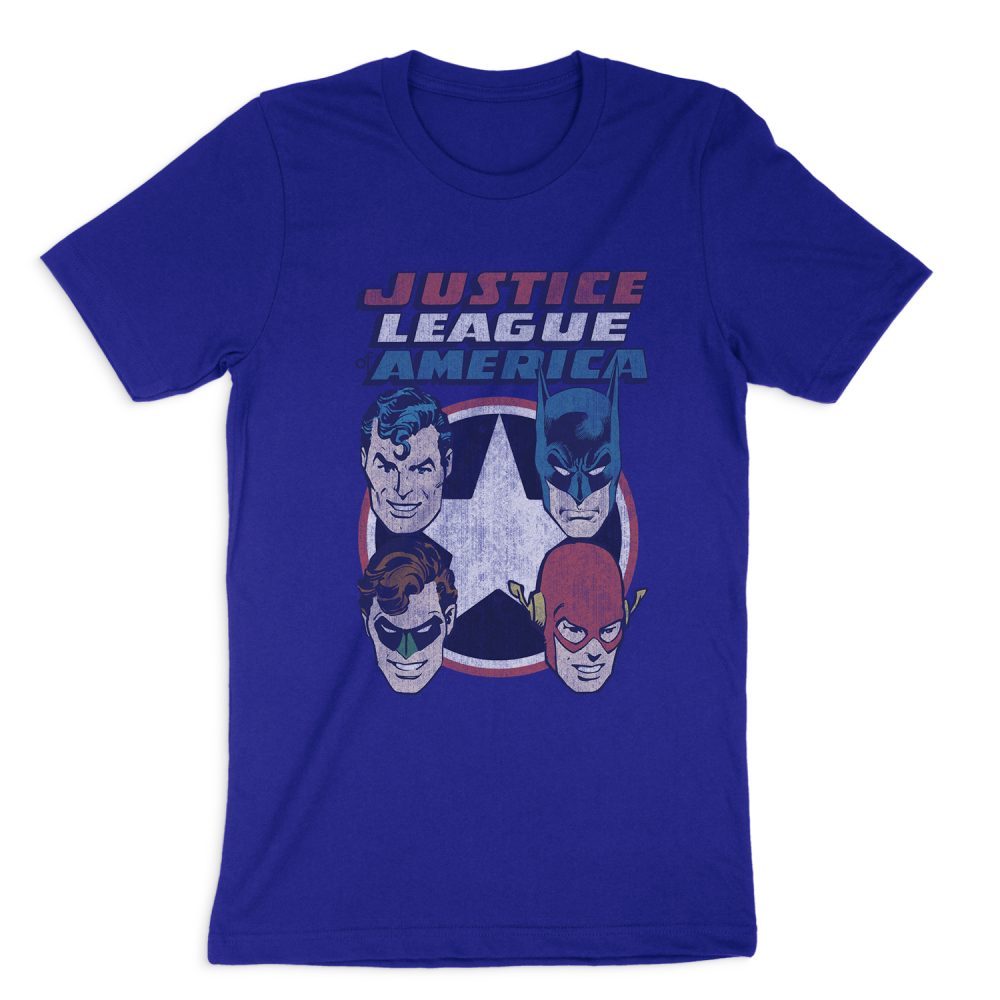 DC COMICS 4 STARS SHORT SLEEVE T-SHIRT