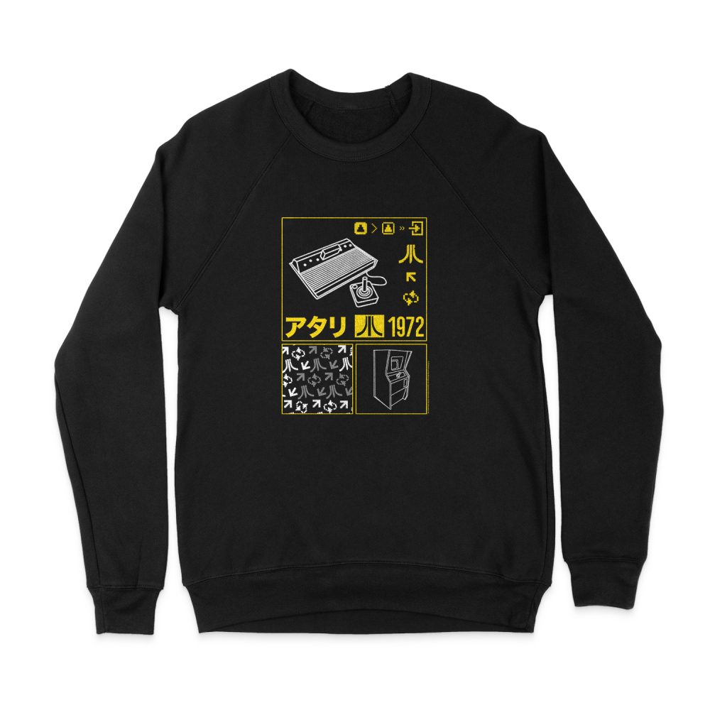 ATARI KANJI SQUARES SWEATSHIRT