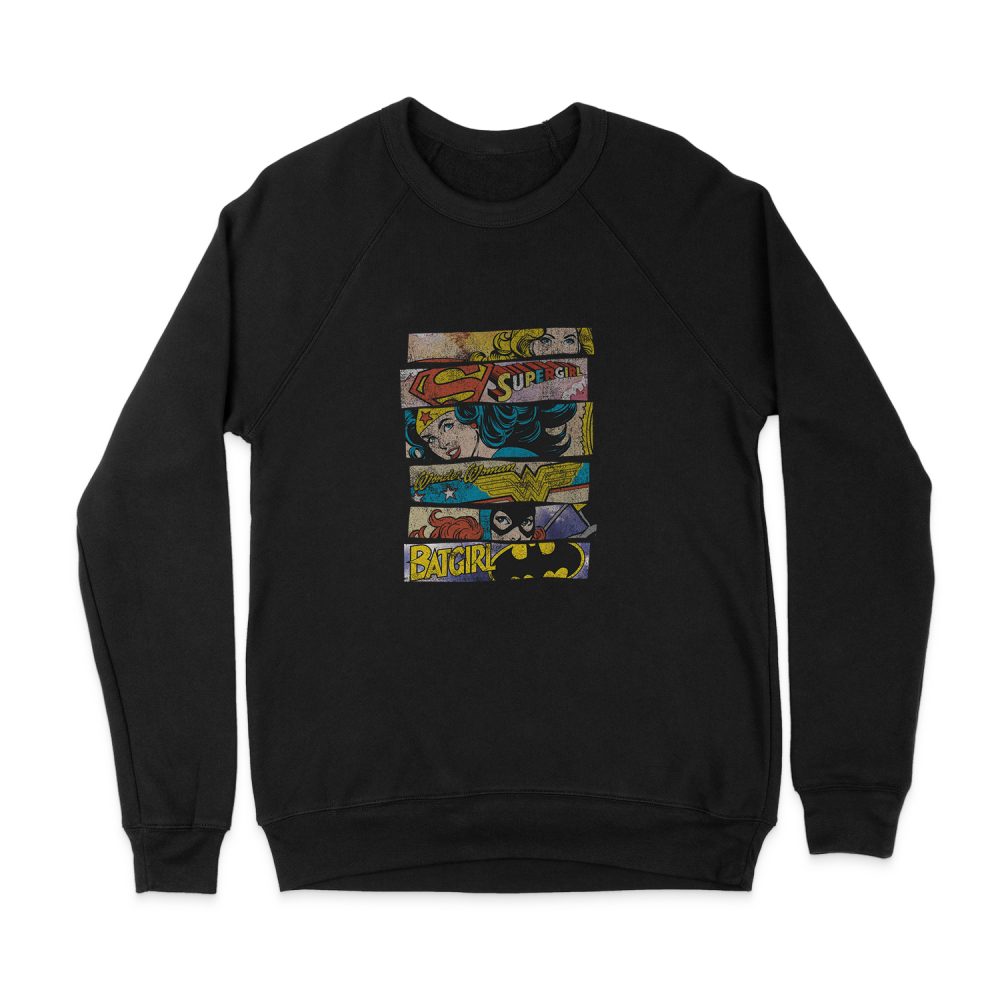 DC COMICS THREE OF A KIND SWEATSHIRT
