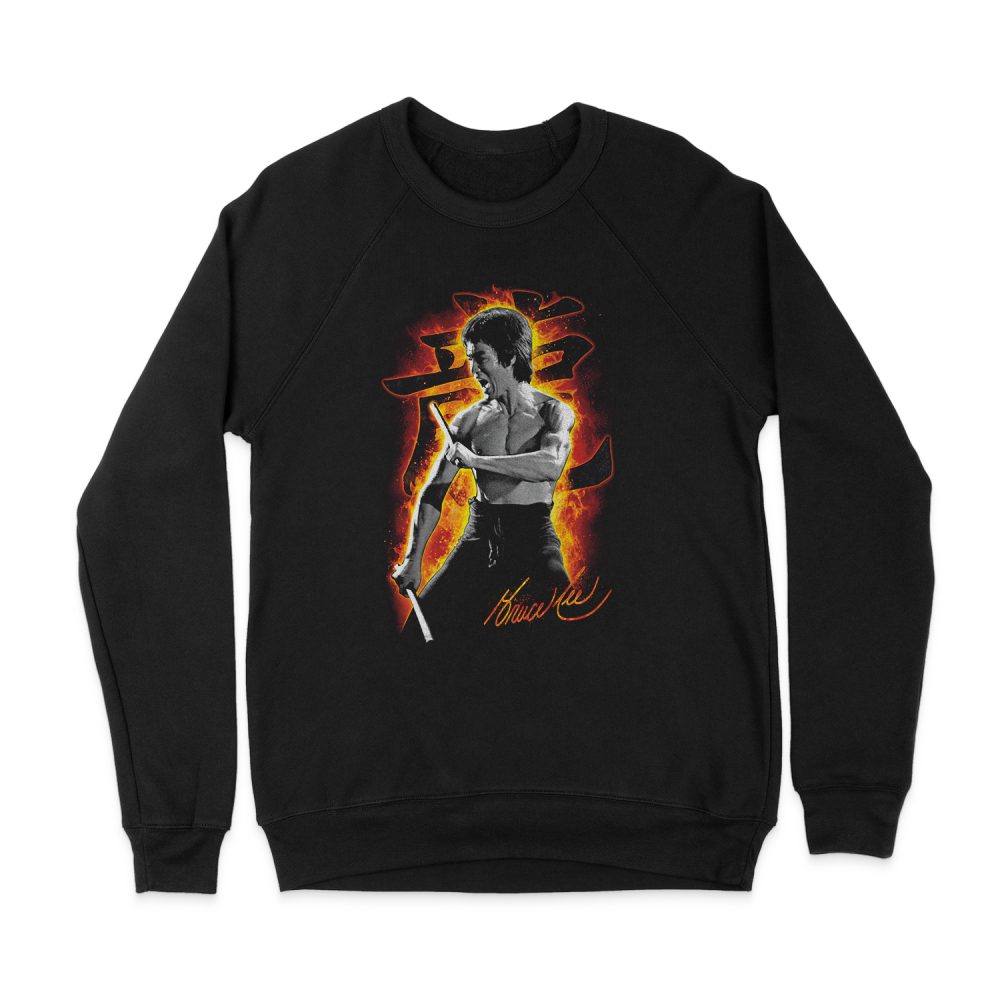 BRUCE LEE DRAGON FIRE SWEATSHIRT