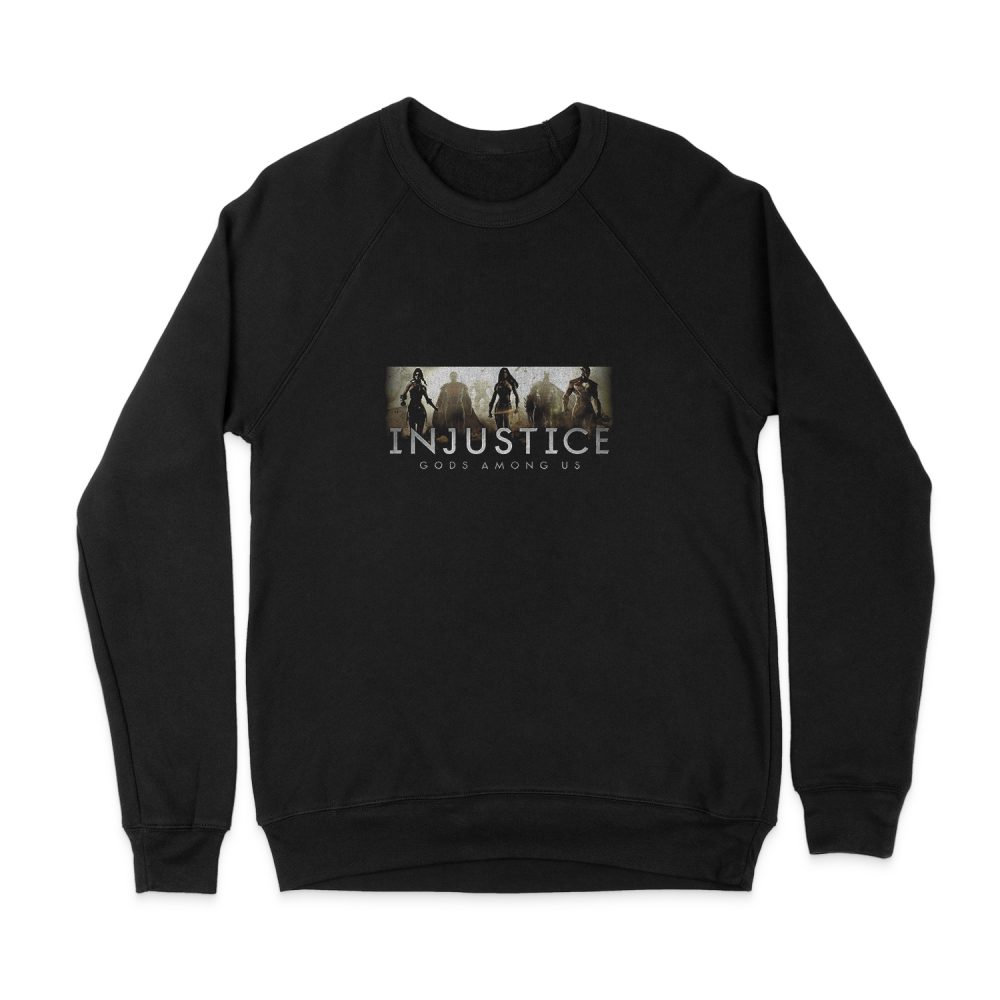 INJUSTICE GODS AMONG US LOGO SWEATSHIRT