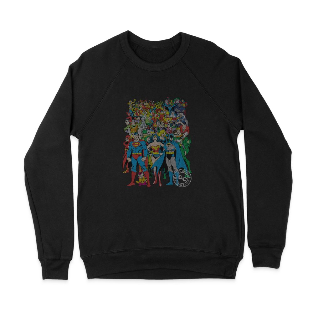 DC COMICS ORIGINAL UNIVERSE SWEATSHIRT