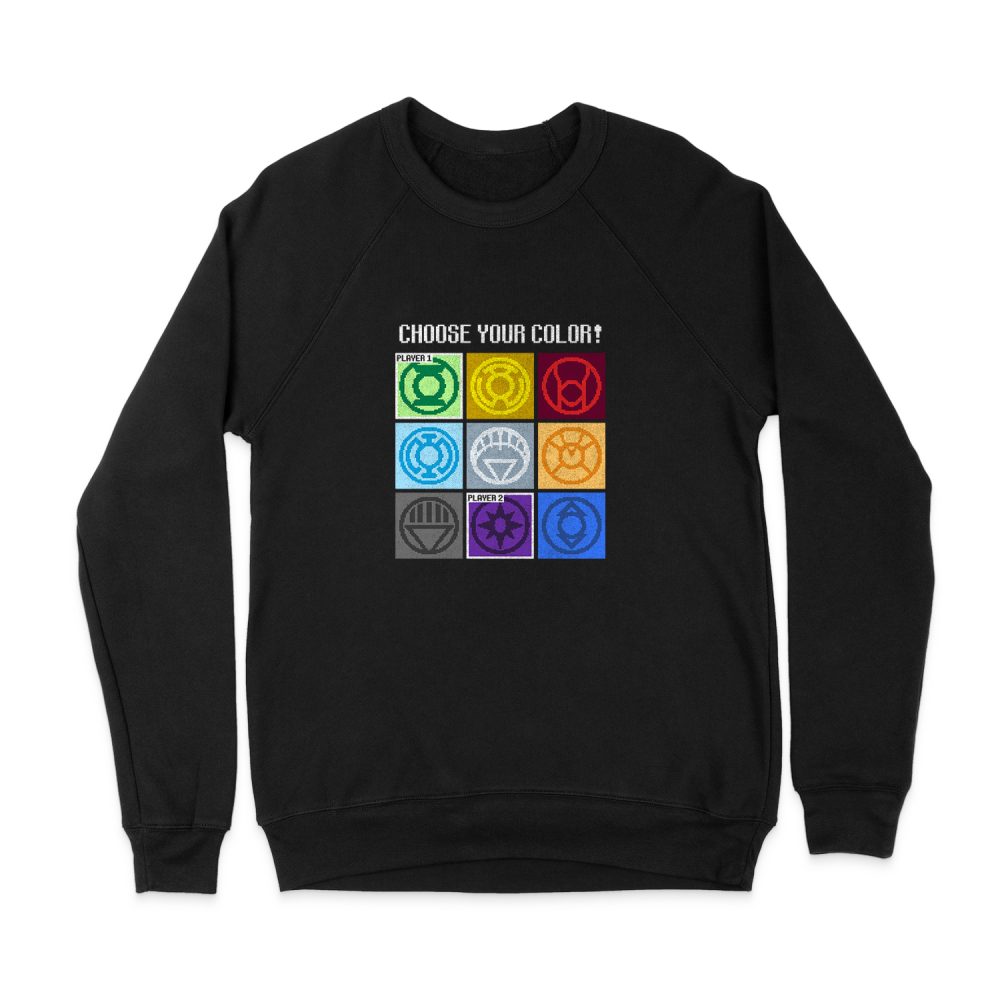 DC COMICS CHOOSE YOUR COLOR SWEATSHIRT