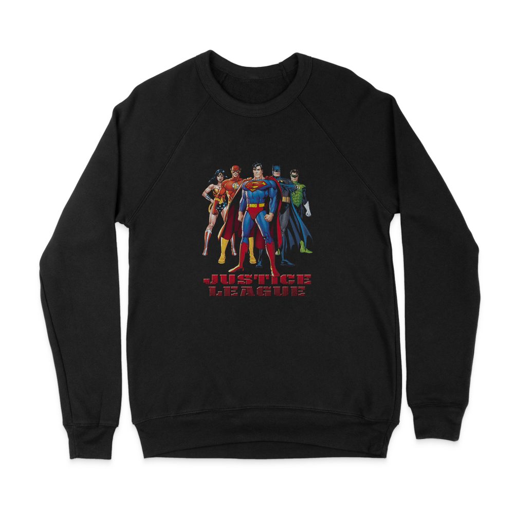 JUSTICE LEAGUE IN LEAGUE SWEATSHIRT