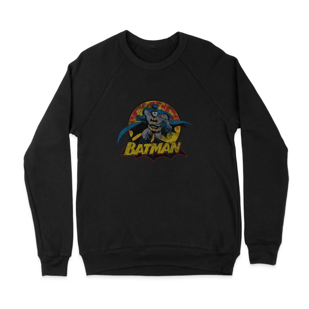 BATMAN ROUGH DISTRESS  SWEATSHIRT