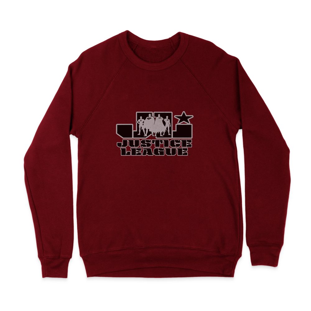 JUSTICE LEAGUE JLA LOGO SWEATSHIRT