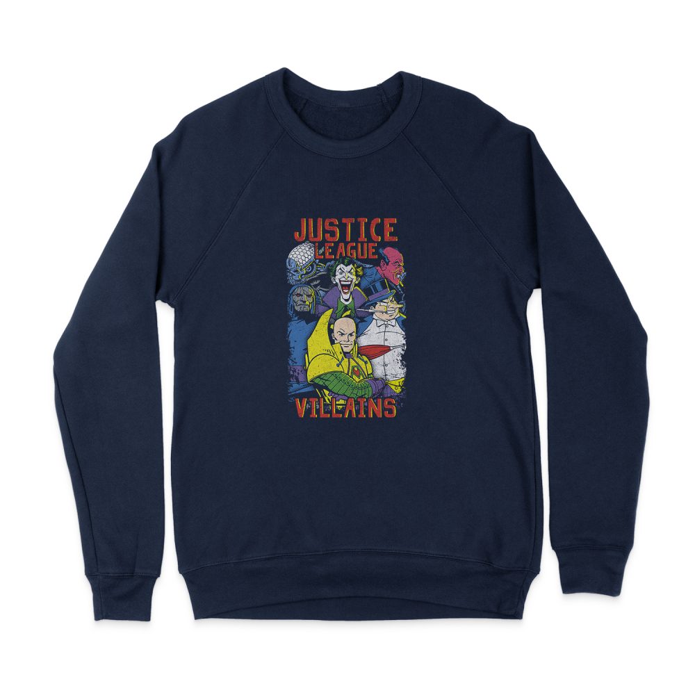 JUSTICE LEAGUE VILLAINS SWEATSHIRT
