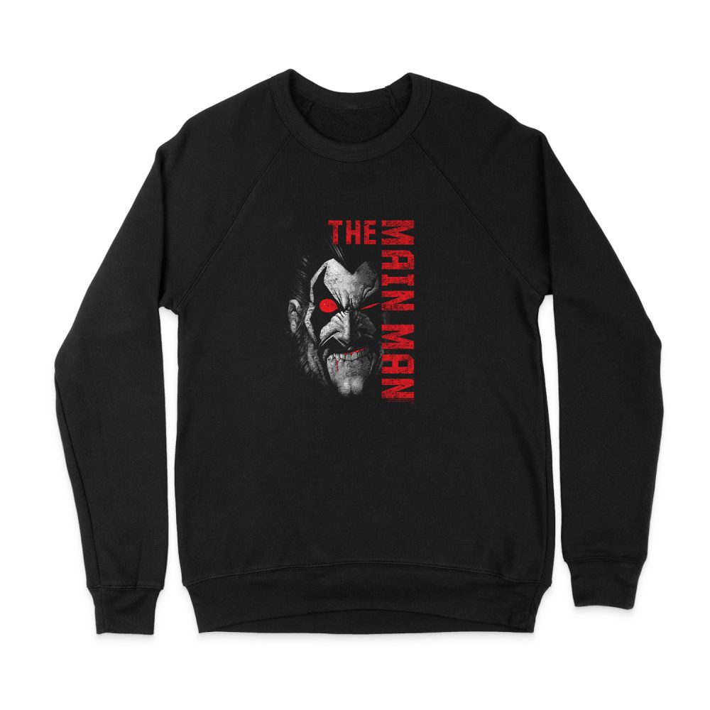 JUSTICE LEAGUE MAIN MAN SWEATSHIRT