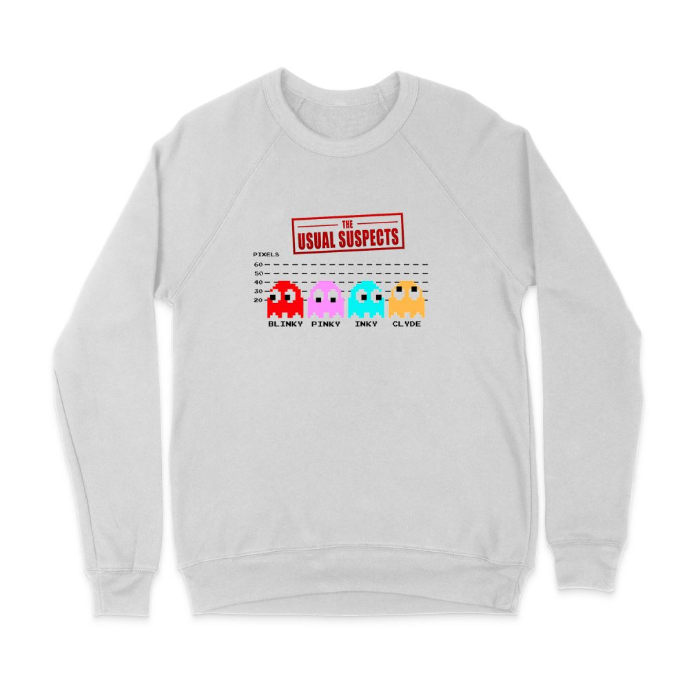 THE USUAL SUSPECTS PAC-MAN SWEATSHIRT