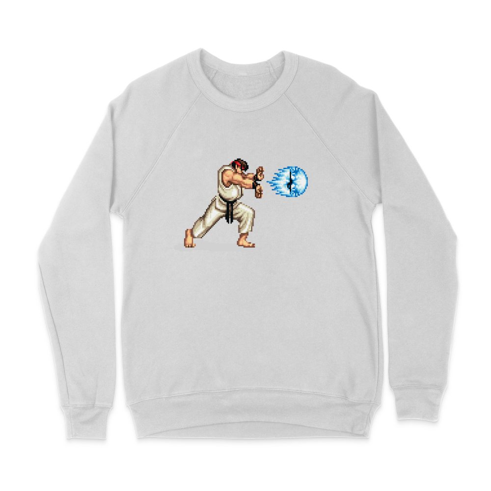 STREET FIGHTER II RYU HADOUKEN RETRO SWEATSHIRT