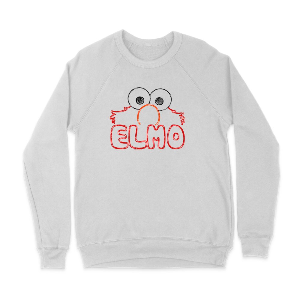 SESAME STREET ELMO LETTERS SWEATSHIRT