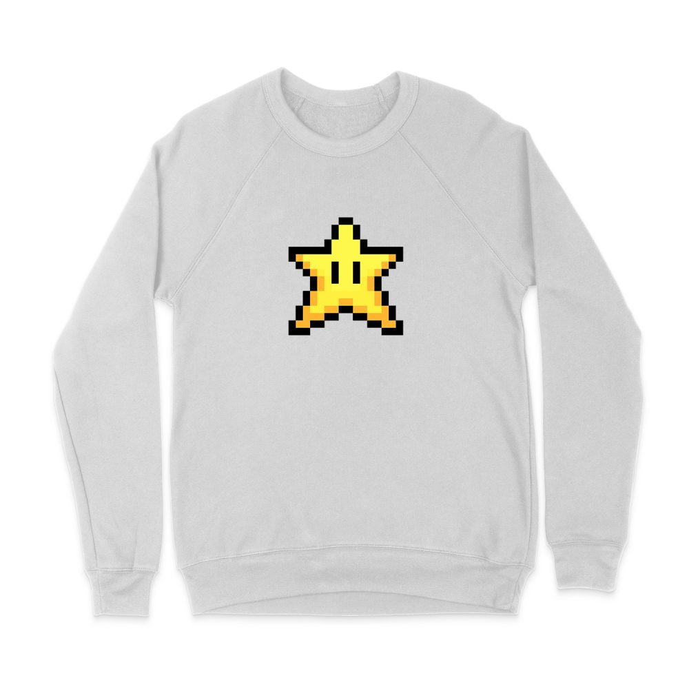 8-BIT STAR FULL POWER SWEATSHIRT