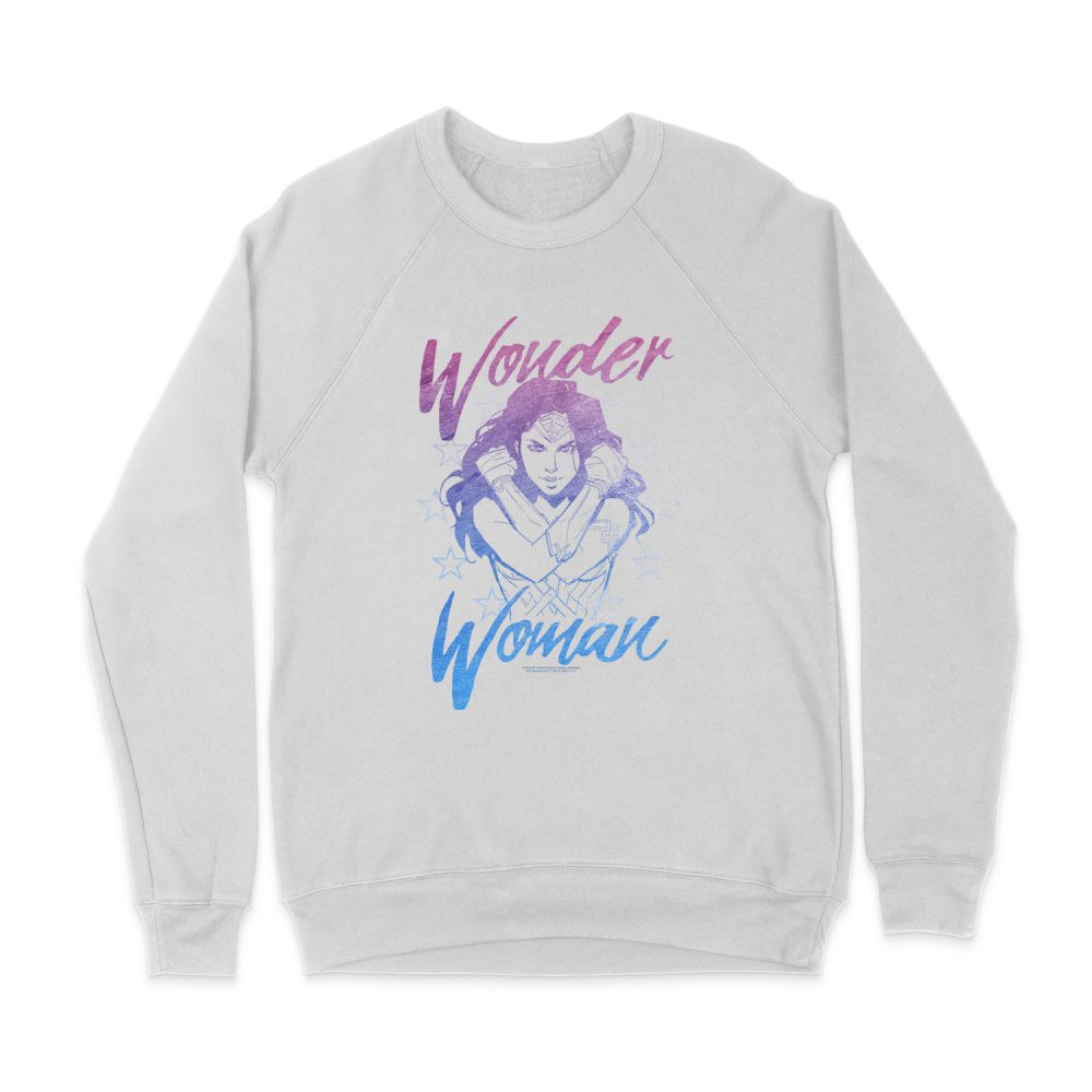 WONDER WOMAN RETRO STANCE SWEATSHIRT
