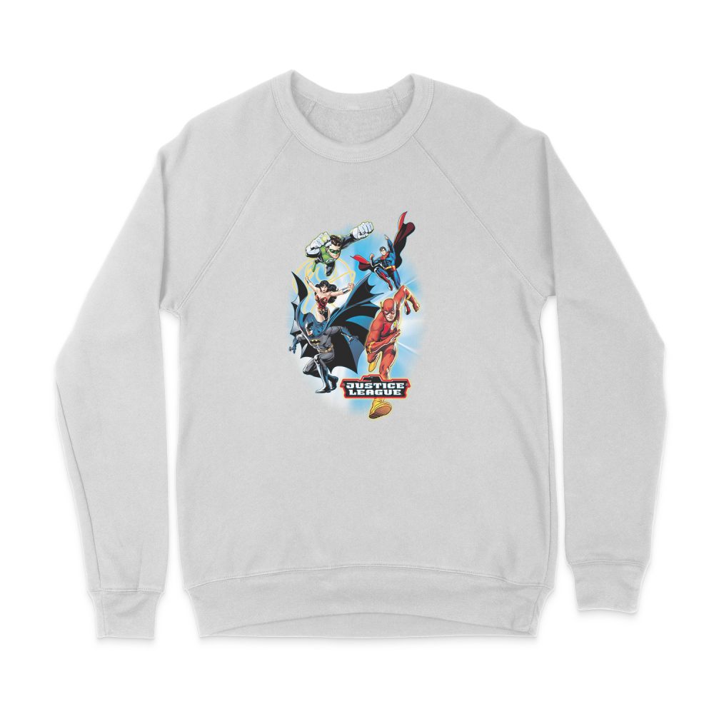 JUSTICE LEAGUE AT YOUR SERVICE SWEATSHIRT