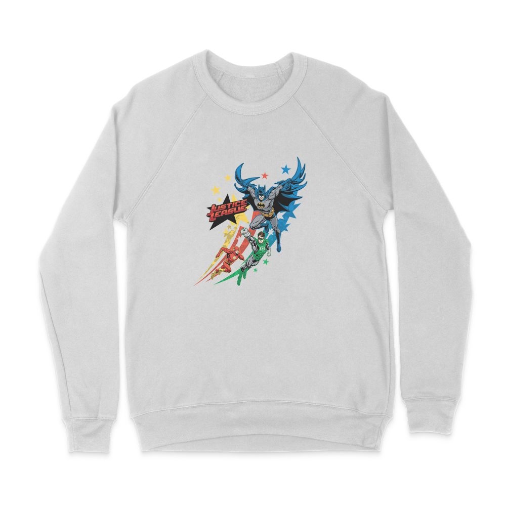 DC COMICS JUSTICE LEAGUE COLUMNS SWEATSHIRT