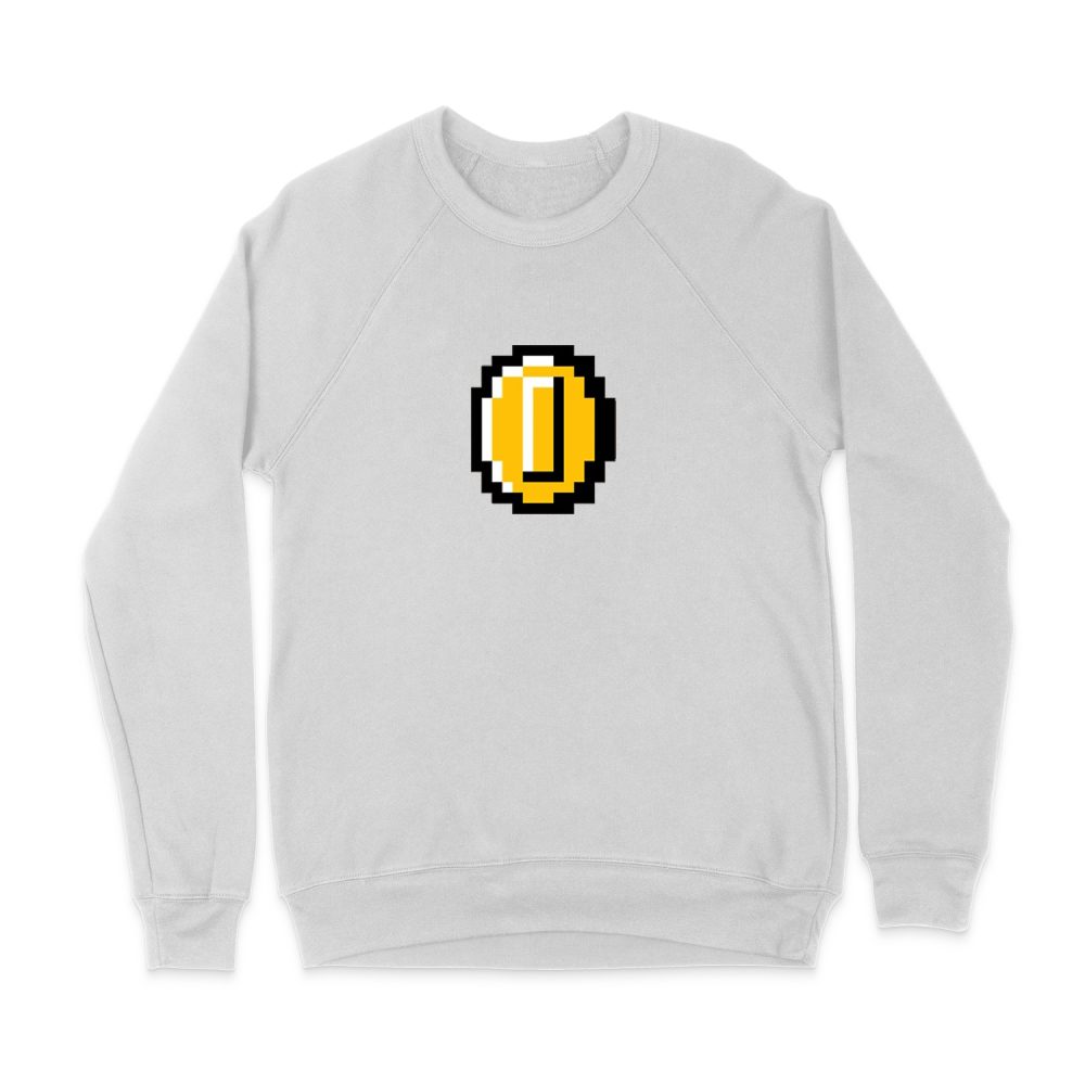 8-Bit Coin Classic T-Shirt SWEATSHIRT