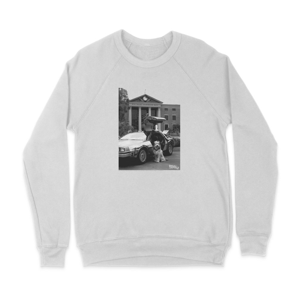 BACK TO THE FUTURE II EINSTEIN SWEATSHIRT