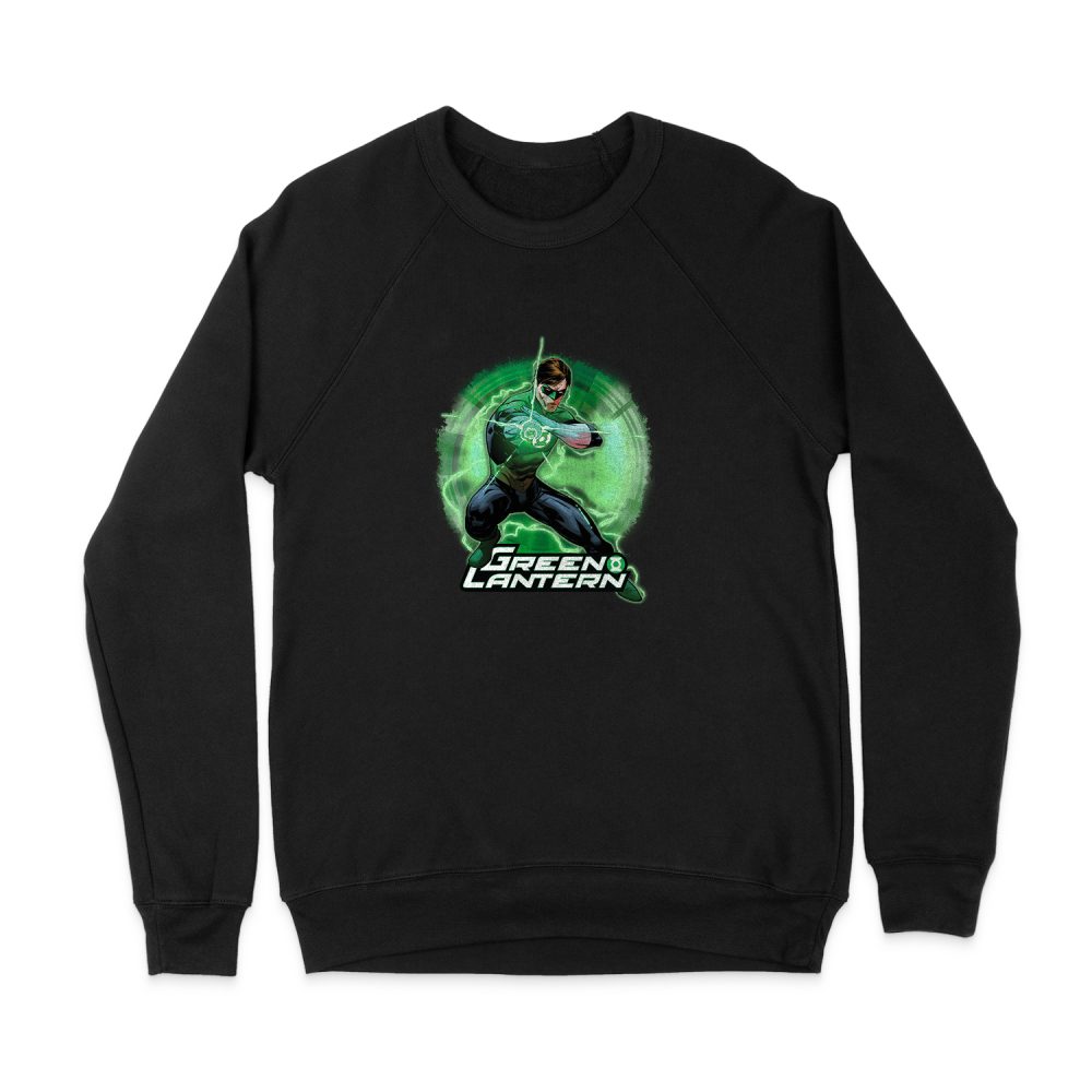 GREEN LNATERN SPIN SWEATSHIRT