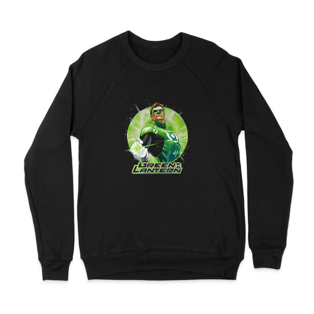 GREEN STATIC SWEATSHIRT