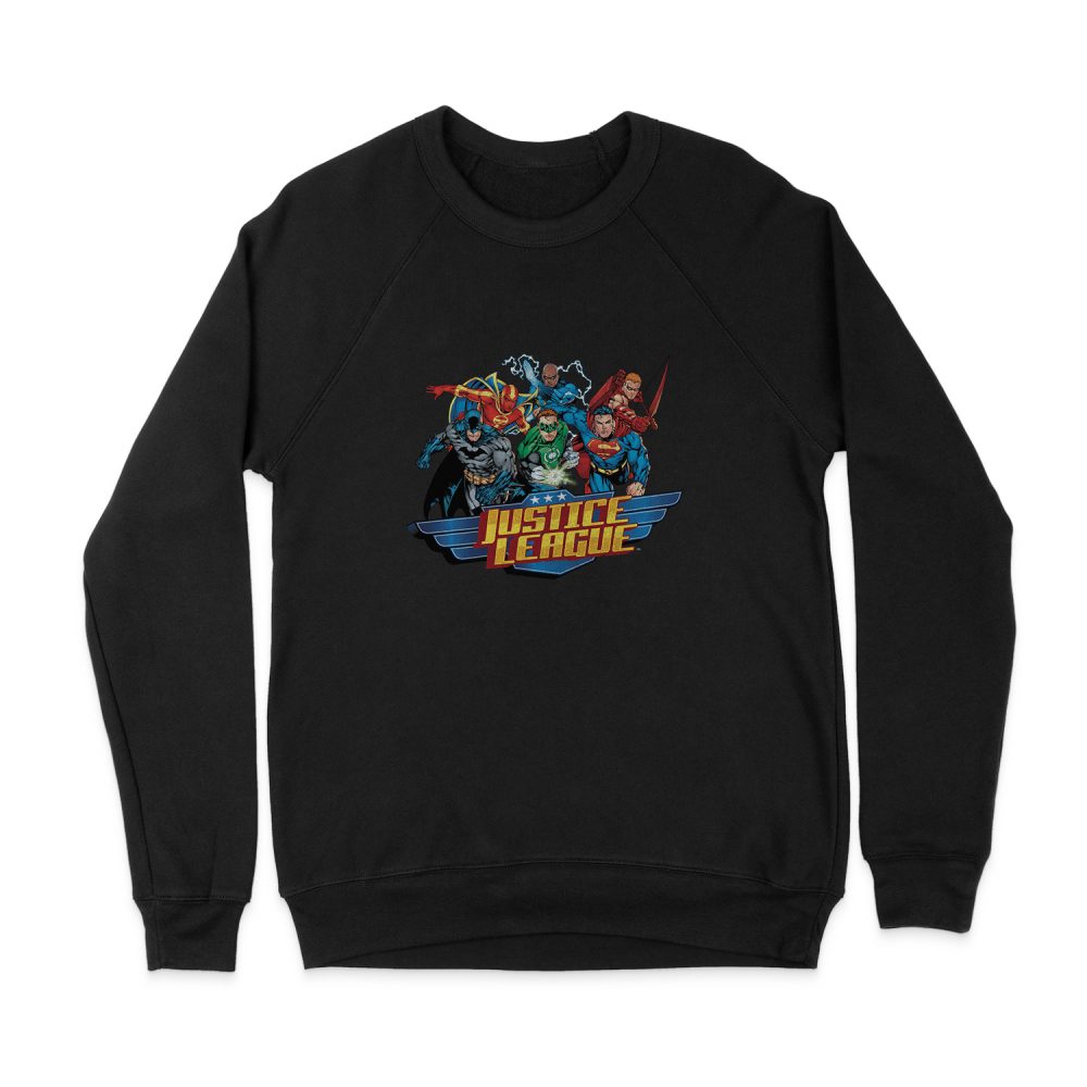 JUSTICE LEAGUE READY TO FIGHT SWEATSHIRT