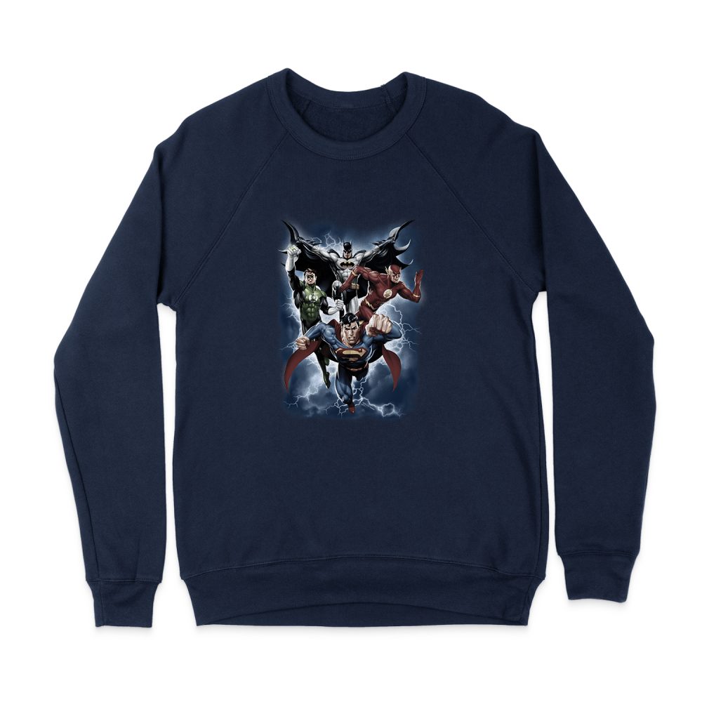 JUSTICE LEAGUE THE COMING STORM SWEATSHIRT
