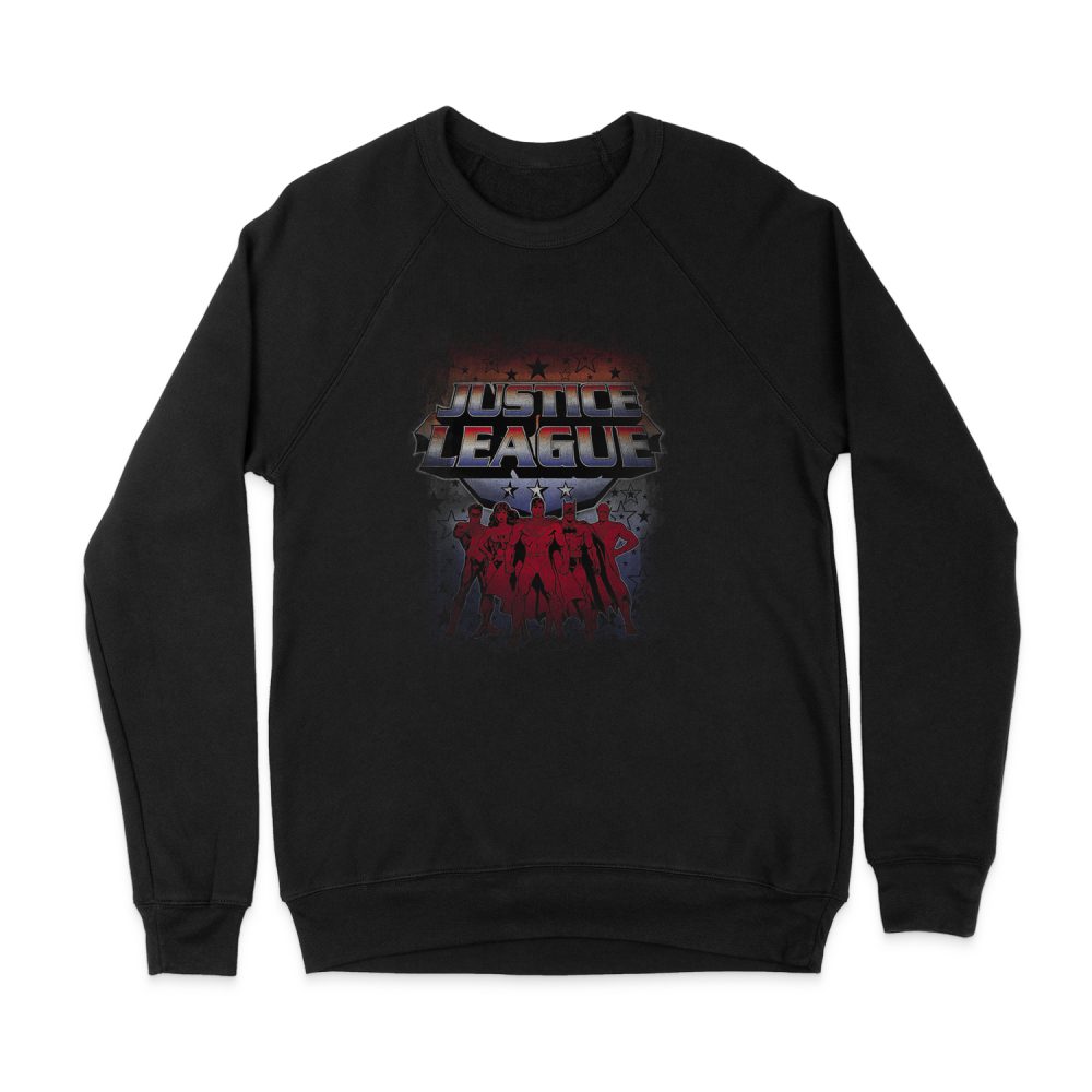JUSTICE LEAGUE STAR LEAGUE SWEATSHIRT