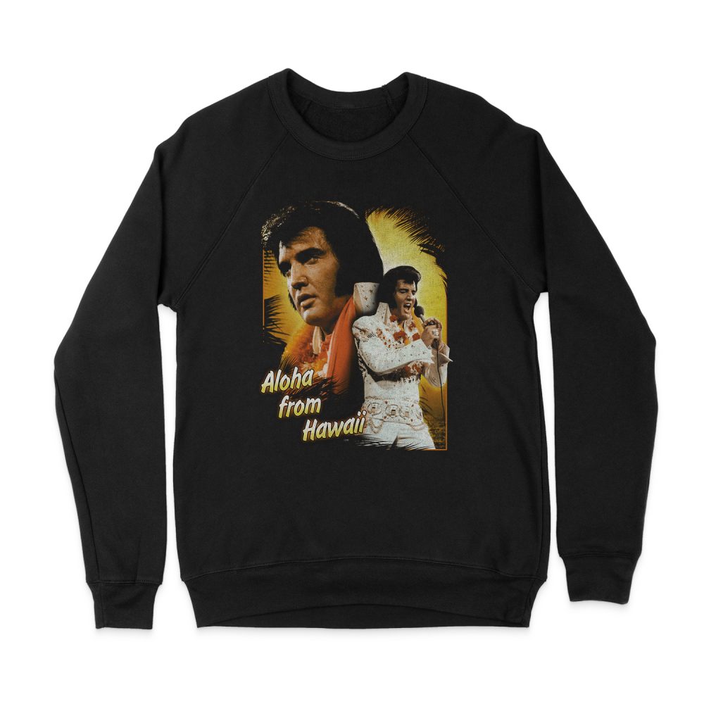 ELVIS PRESLEY ALOHA SWEATSHIRT