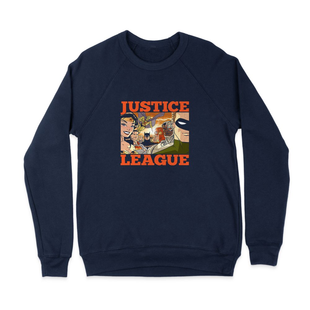 JUSTICE LEAGUE NEW DAWN GROUP SWEATSHIRT