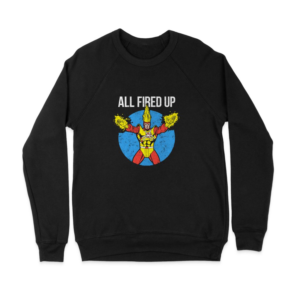JUSTICE LEAGUE FIRESTORMS PARTY SWEATSHIRT
