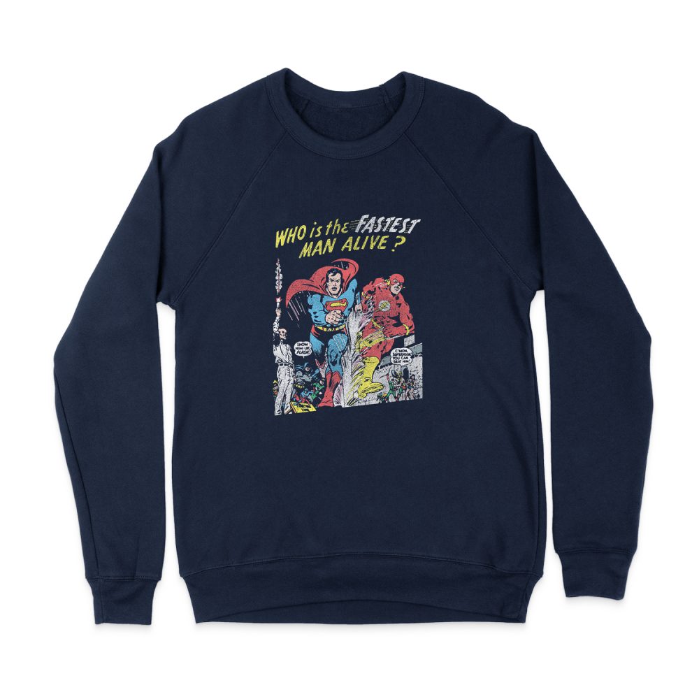 JUSTICE LEAGUE FASTEST SWEATSHIRT