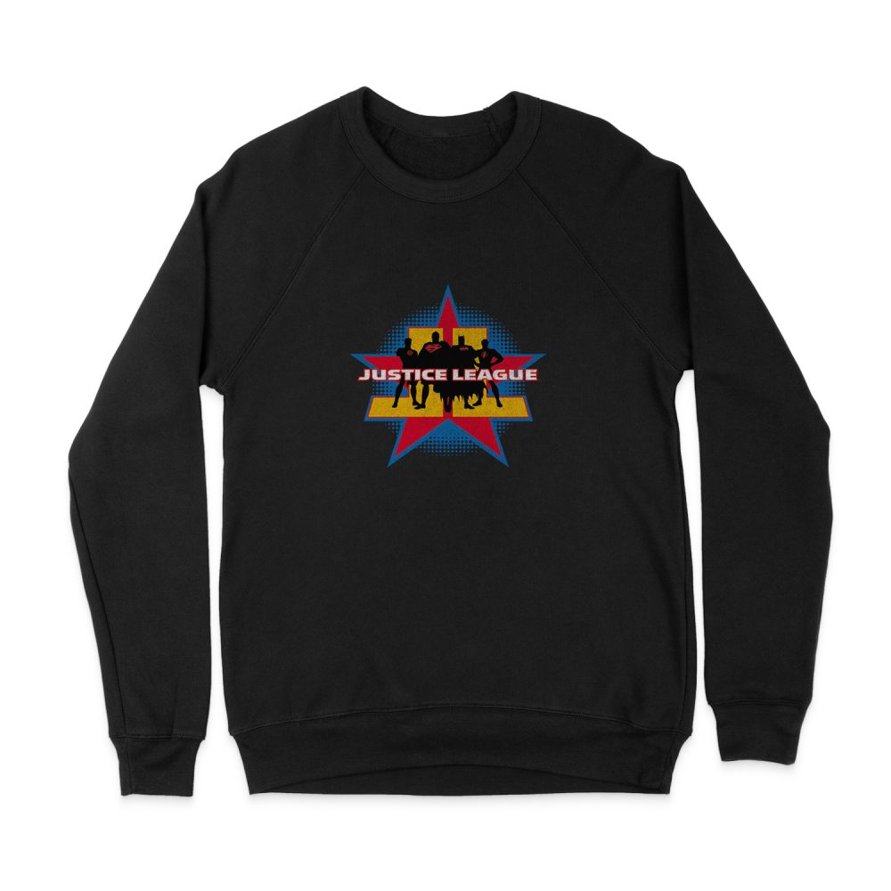 JUSTICE LEAGUE STAND TALL SWEATSHIRT