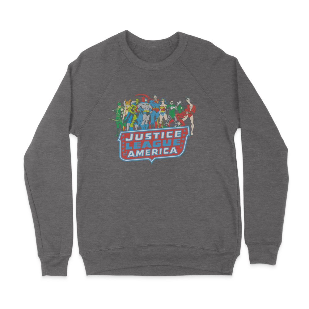 DC COMICS JLA LINEUP SWEATSHIRT