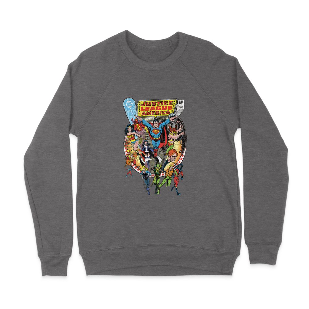 JUSTICE LEAGUE TEAM UP SWEATSHIRT