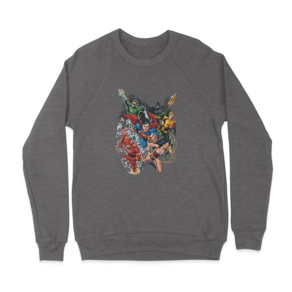 JUSTICE LEAGUE REFUSE TO GIVE UP SWEATSHIRT