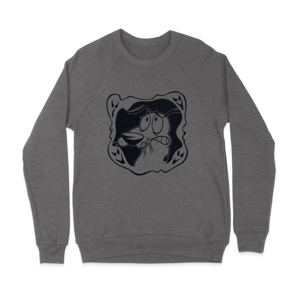 COURAGE THE COWARDLY DOG SWEATSHIRT