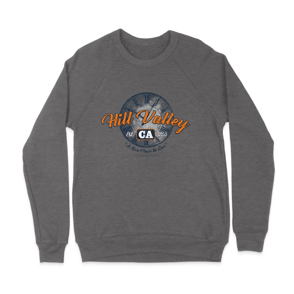 BACK TO THE FUTURE HILL VALLEY SWEATSHIRT