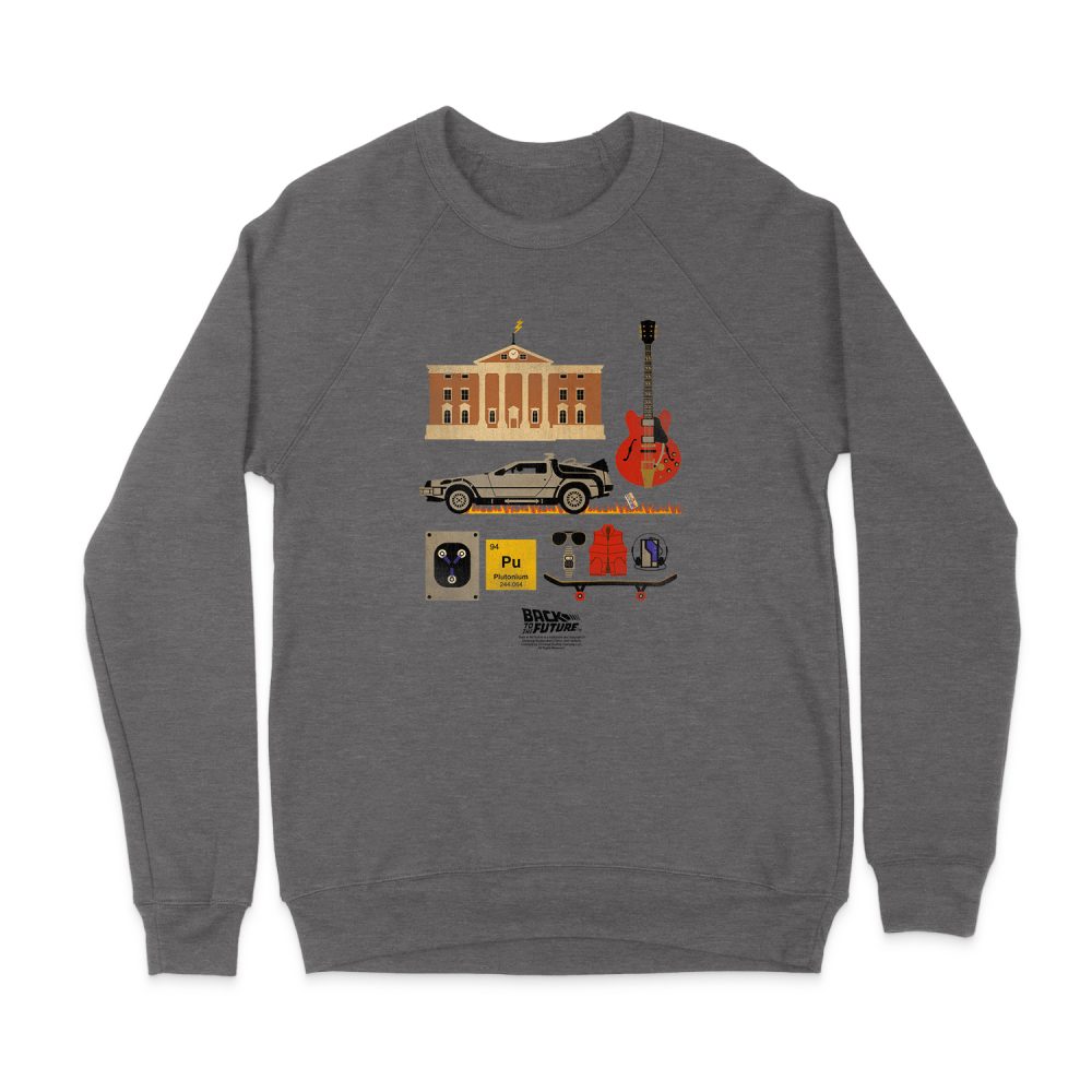 BACK TO THE FUTURE ITEMS SWEATSHIRT