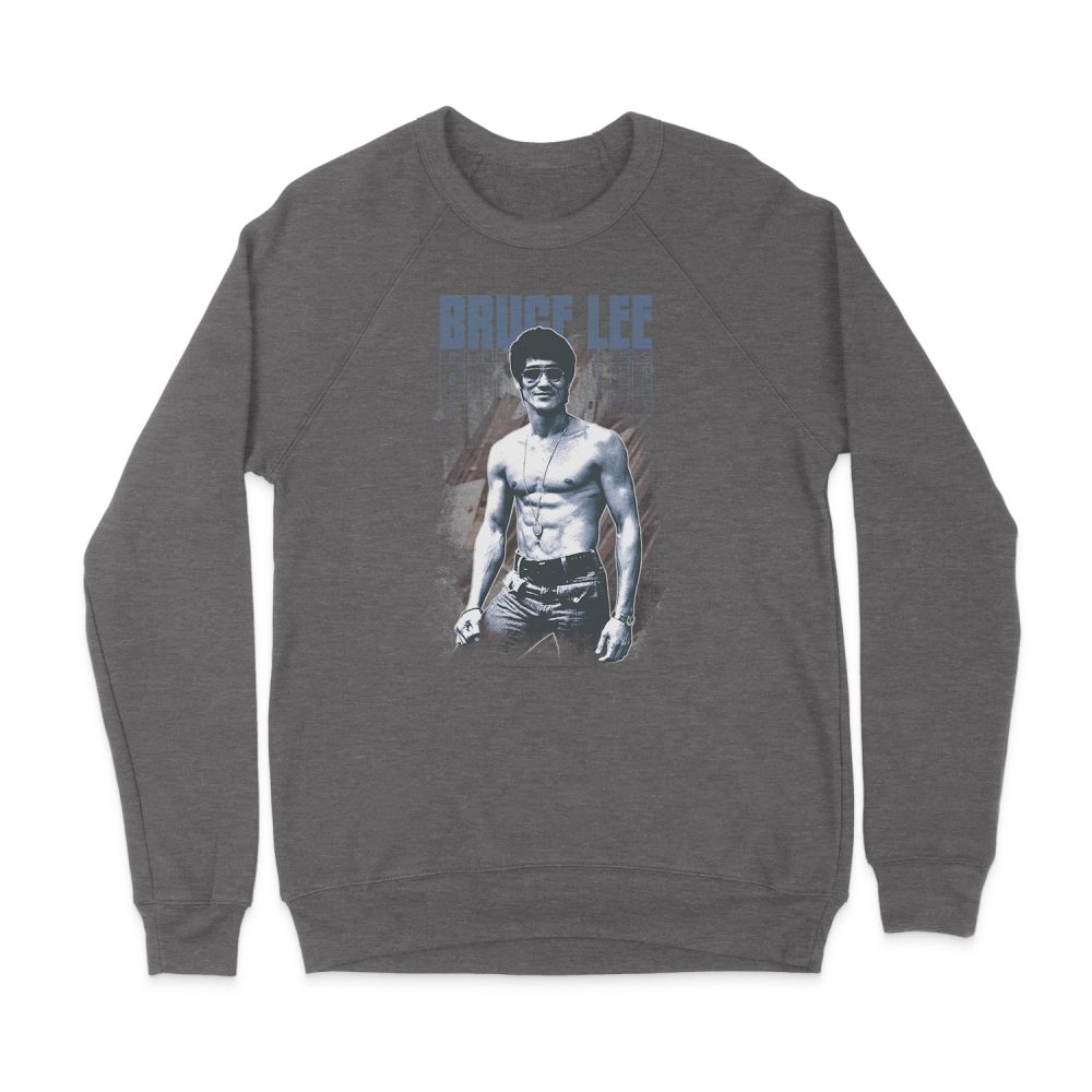 BRUCE LEE BLUE JEAN LEE SWEATSHIRT
